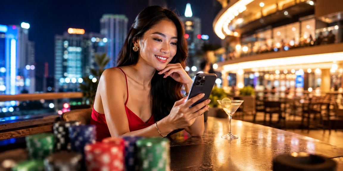 Người chơi tại Sa Pa thử sức với trò chơi casino trực tuyến ban đêm